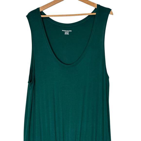 Amazon‎ Essentials Sleeveless Scoopneck Wide-Leg Jumpsuit Women's XL Loungewear - Picture 4 of 7